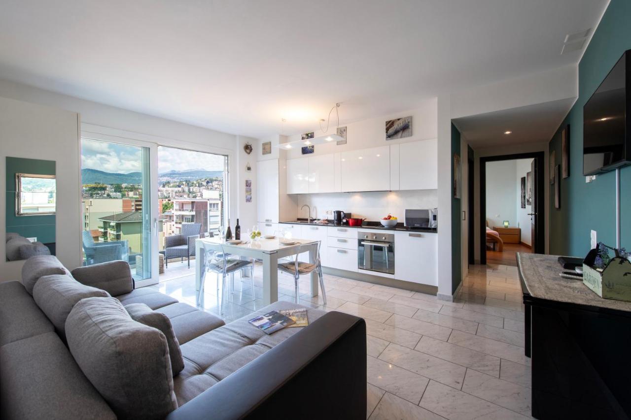 Panoramic Penthouse - Happy Rentals Lugano Exterior photo